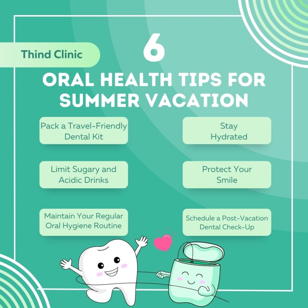 oral health tips, dental tips for summer vacation, dentist in ludhiana, dental clinic in jamalpur