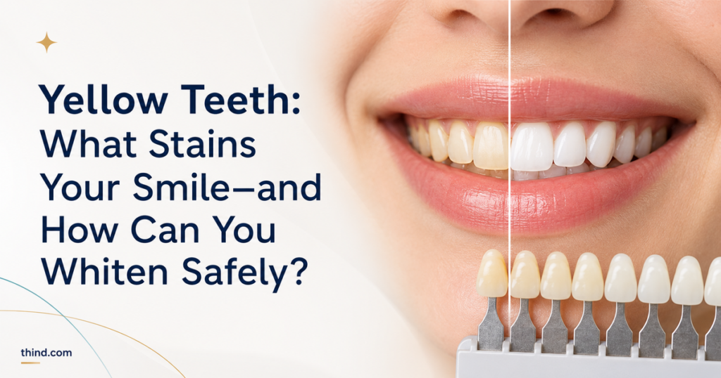 Yellow Teeth in 2026: What Is Really Staining Your Smile and How to Whiten It Safely