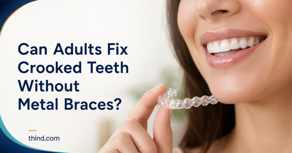 Crooked Teeth as an Adult: What 2025-2026 Data Reveals About Fixing It Without Metal Braces