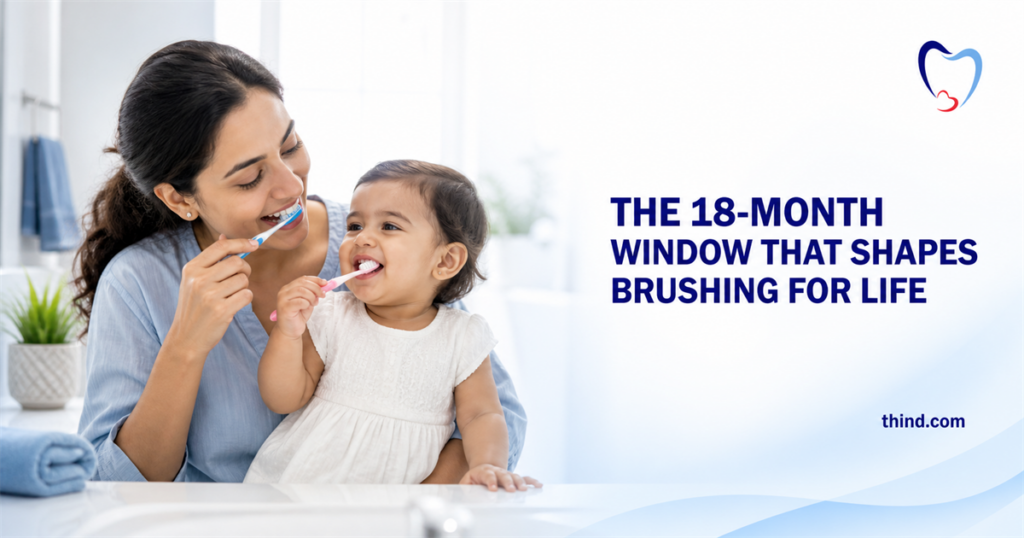 The 18-Month Window That Shapes How Your Child Brushes for Life