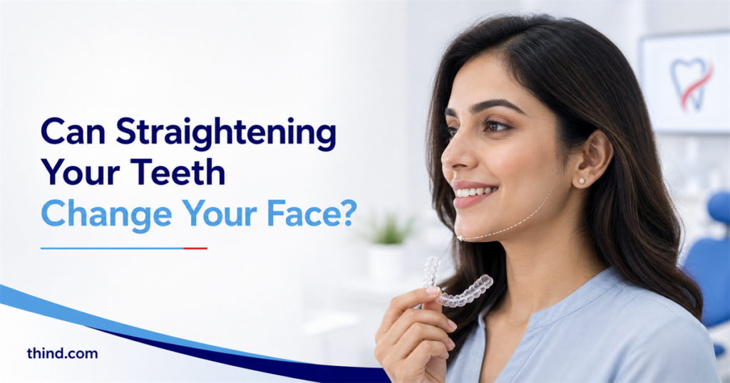 Can Straightening Your Teeth Change the Shape of Your Face?