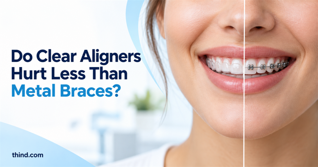 What 32 Studies Reveal About Clear Aligner Pain vs Metal Braces Pain in 2026