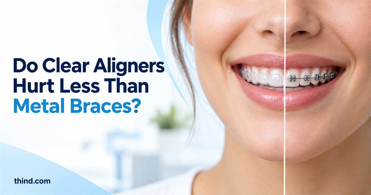 What 32 Studies Reveal About Clear Aligner Pain vs Metal Braces Pain in 2026