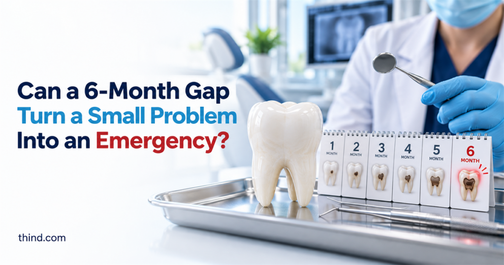 The 6-Month Gap That Turns a Small Dental Problem Into an Emergency Decision