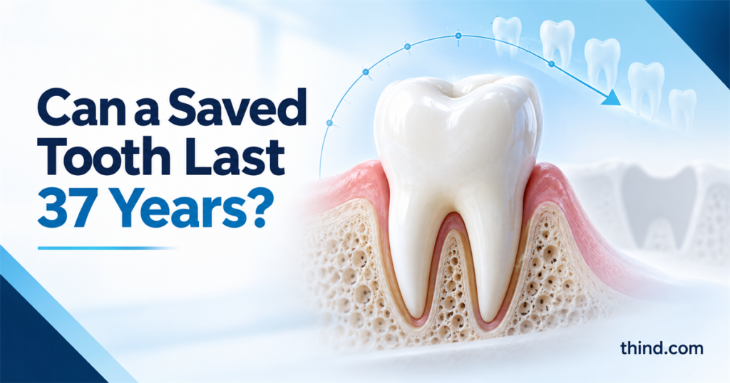What a 37-Year Study Reveals About Saving a Natural Tooth Instead of Pulling It