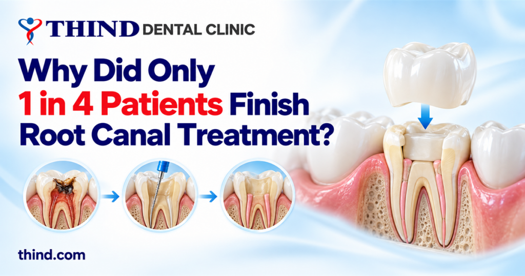 Why Only 1 in 4 Patients Finished Multi-Visit Root Canal Treatment in One Indian Study, and What Following Instructions Really Protects