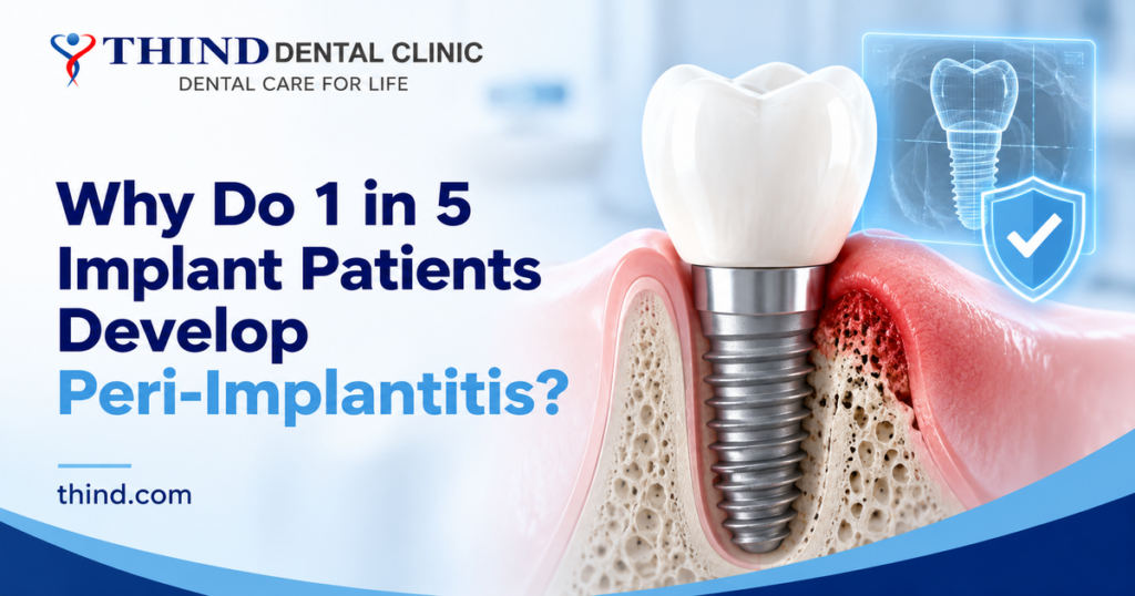 Why 1 in 5 Implant Patients Develops Peri-Implantitis, and How to Choose Implants That Last