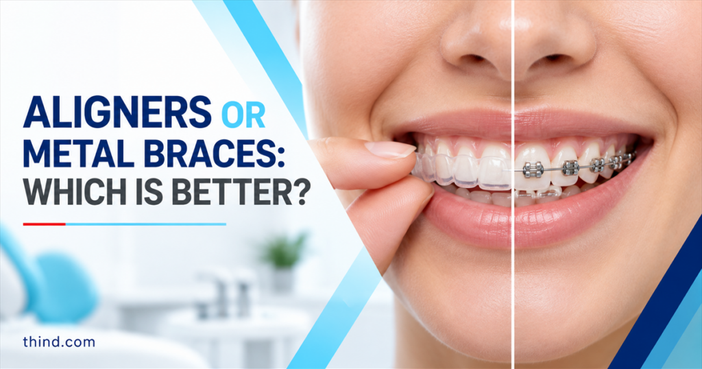 Are Aligners Better Than Metal Braces?