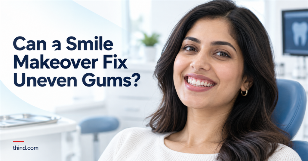 Can a Smile Makeover Fix Uneven Gums Too?