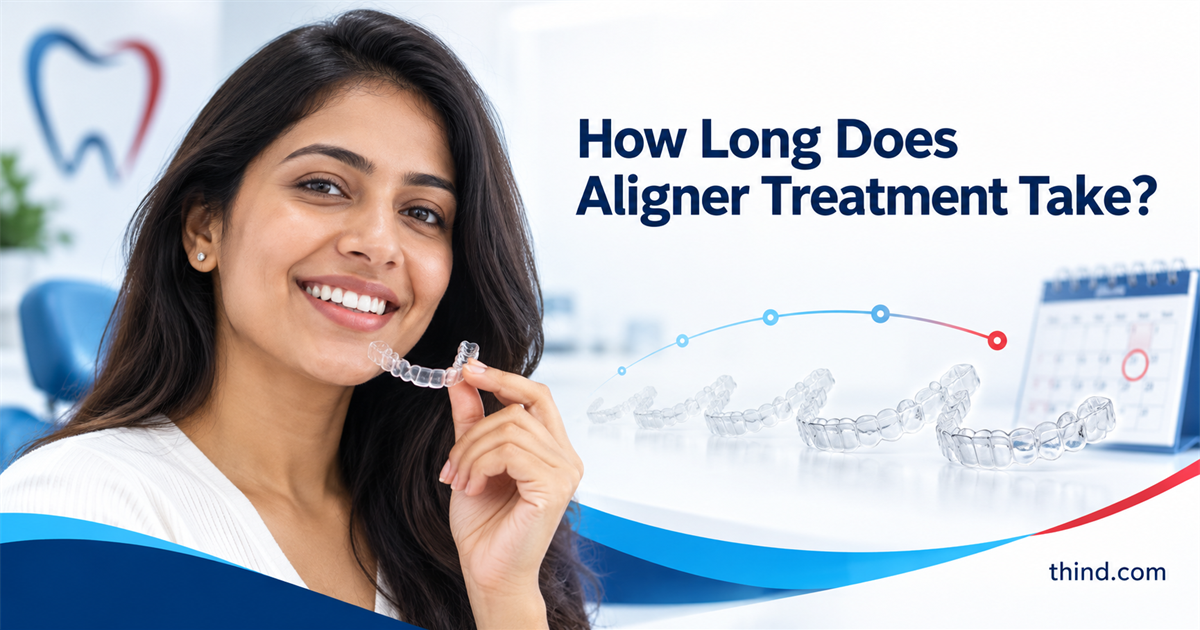 How Long Does Aligner Treatment Usually Take?