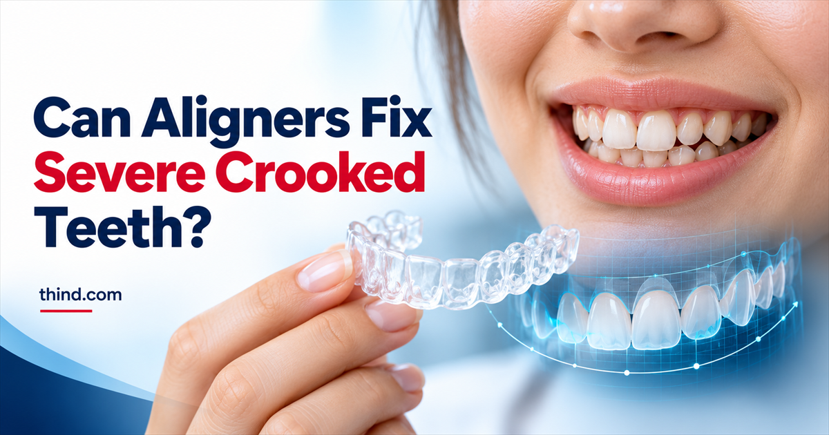 Can Aligners Fix Severe Crooked Teeth?